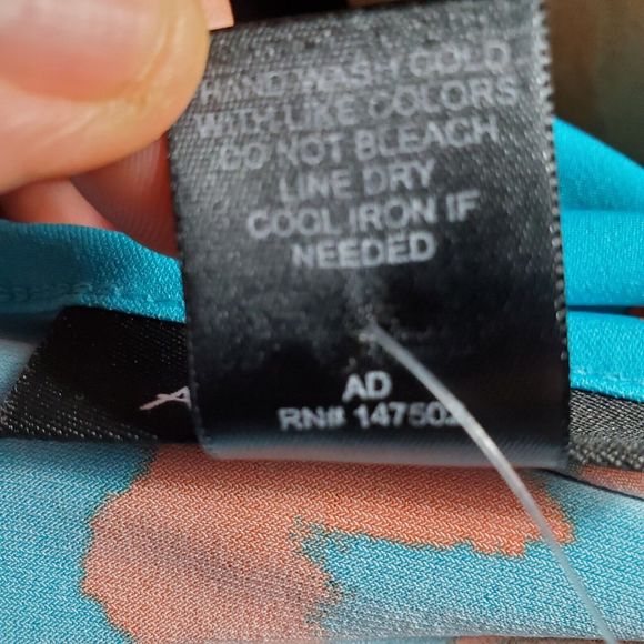 Ashley Stewart Printed Bead Embellished Jumpsuit Size 30/32W NWT - Picture 12 of 14